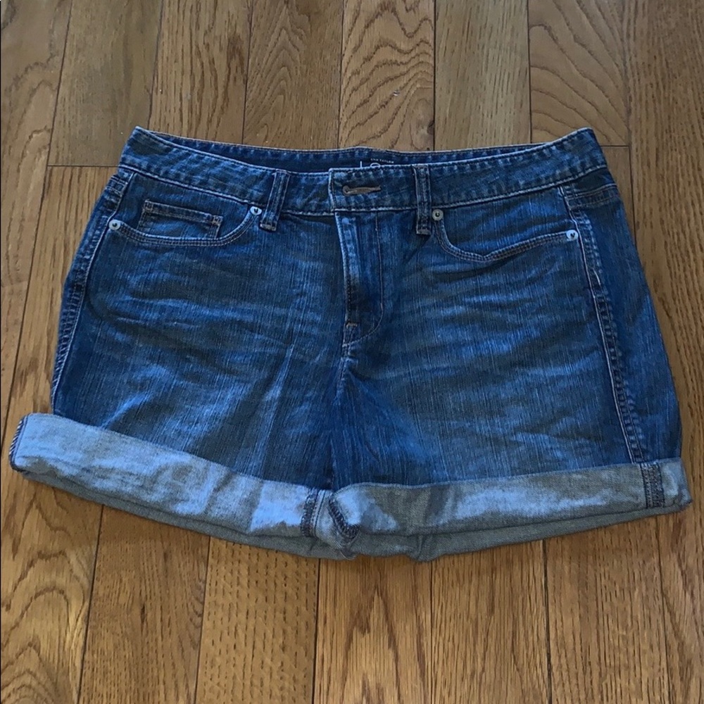 LOFT jean shorts